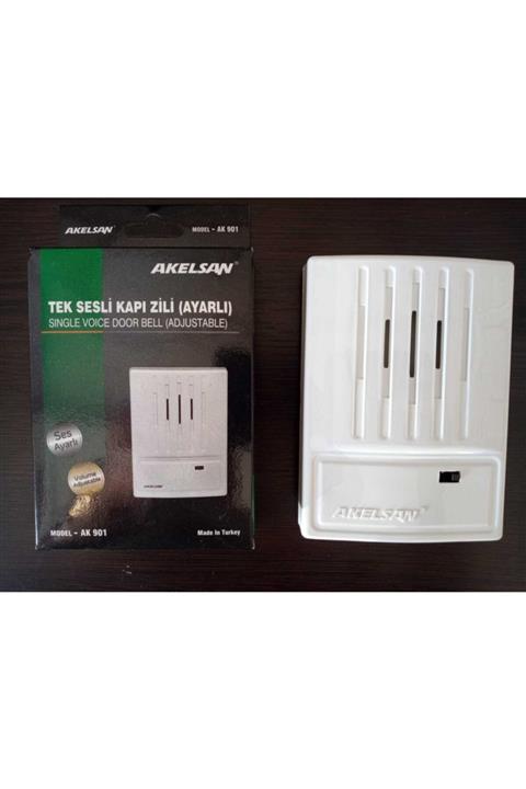 Akelsan Kanarya Tek Sesli Kapı Zili