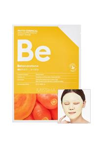 Missha Yoğun Besleyici Yaprak Maske (1ad)Phytochemical Skin Supplement Sheet Mask(Betacarotene/Nourishing)