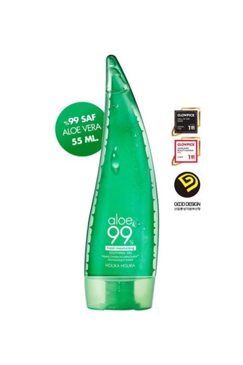 Holika Holika Aloe Vera Jeli - Aloe 99% Soothing Gel 55 Ml Küçük Boy