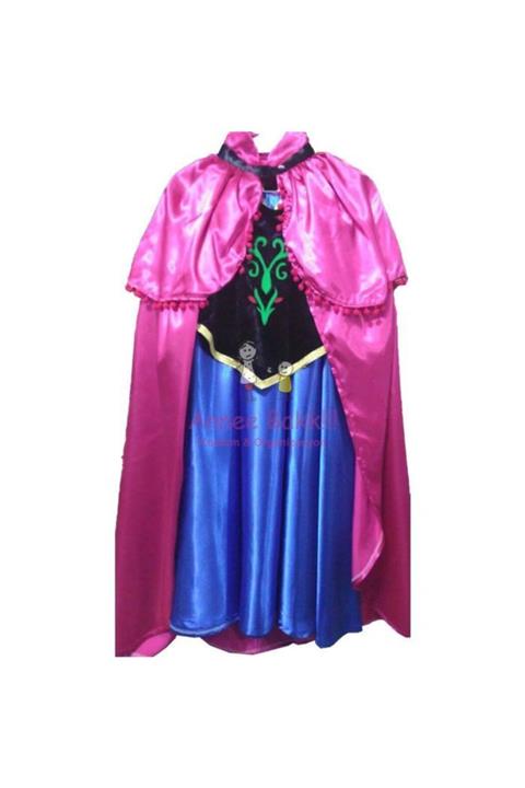 Annee Bakk Anna Kostümü Frozen Karlar Kraliçesi