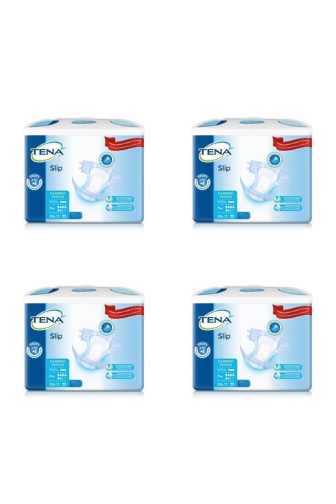 TENA Slip Classıc 5.5 Damla Belbantlı Hasta Bez Large 30 Adet X4