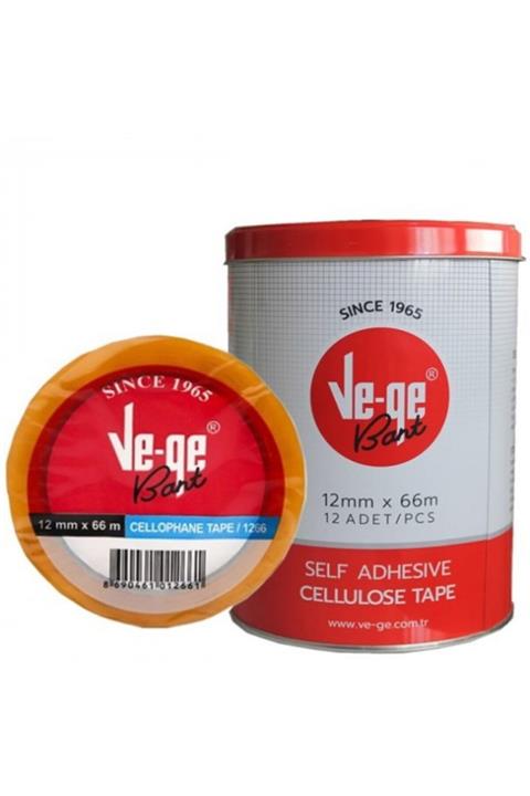 DIGERUI Ve-ge Selefon Bant Teneke 12x66