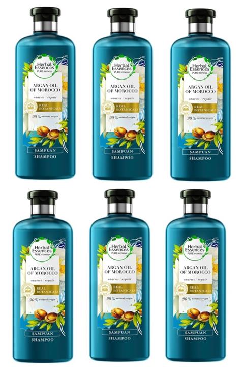 Herbal Essences Herbal Essence Fas Argan Yağlı Saç Bakım Şampuanı 400 Ml*6 Adet