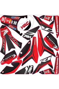 OMAD Honda Crf 250 L Sticker Seti Dark Carbon