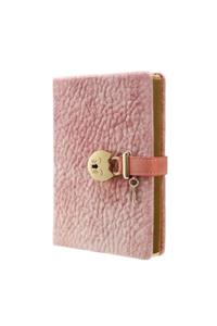 Victoria's Journals Pembe  Miyaw Kilitli Defter 13x18