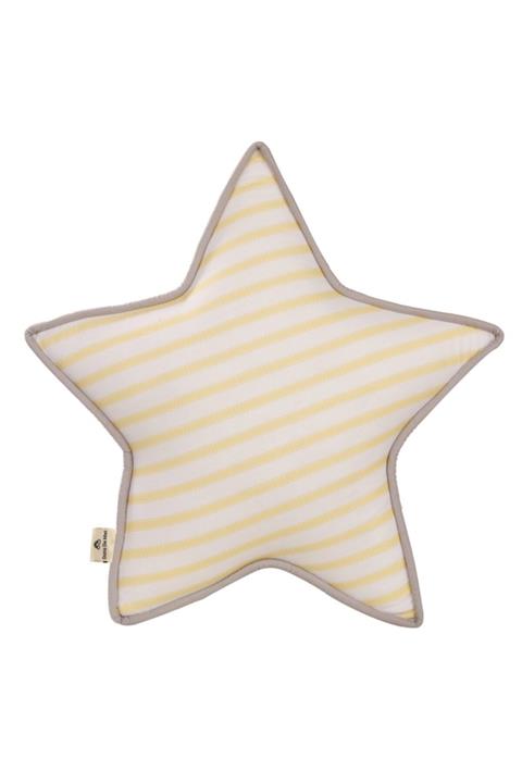 Dona De Miel Hillary Star Sarı Yıldız Dekoratif Yastık