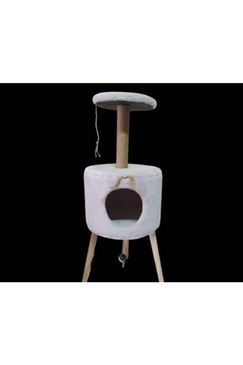 HAYAL PET Ahşap Ayaklı Kedi Evimiz