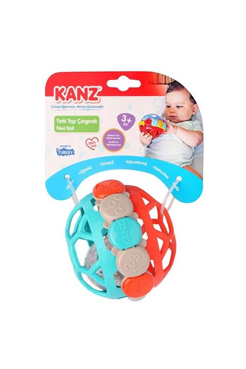 Kanz Oyuncak Kanz Tırtıl Top Çıngırak
