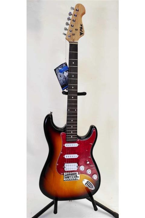 PHX -strotocaster Kasa- Hss Manyetik Kahverengi Elektro Gitar
