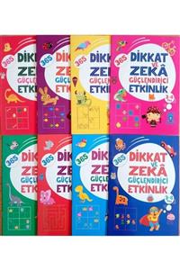 Çocuk Gezegeni Dikkat Ve Zeka Güçlendirici Aktivite Etkinlikler Seti 8 Kitap 3 Yaş Yaş 5 Yaş 6 Yaş