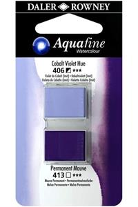 Daler Rowney 2'li Suluboya Tableti, Cobalt Violet Hue / Permanen Mauve