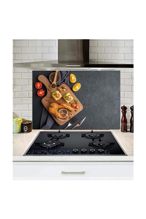 okularenkkat Ocak Arkası Yağ Tutmaz Sticker Folyo