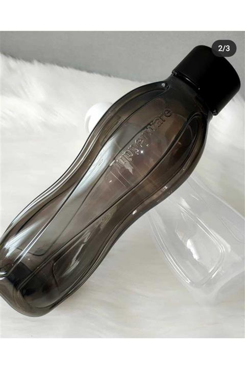 Tupperware 1 Litre Siyah Çevir Aç Kapak Ve Beyaz Sporcu Kapaksuluk 2 Li