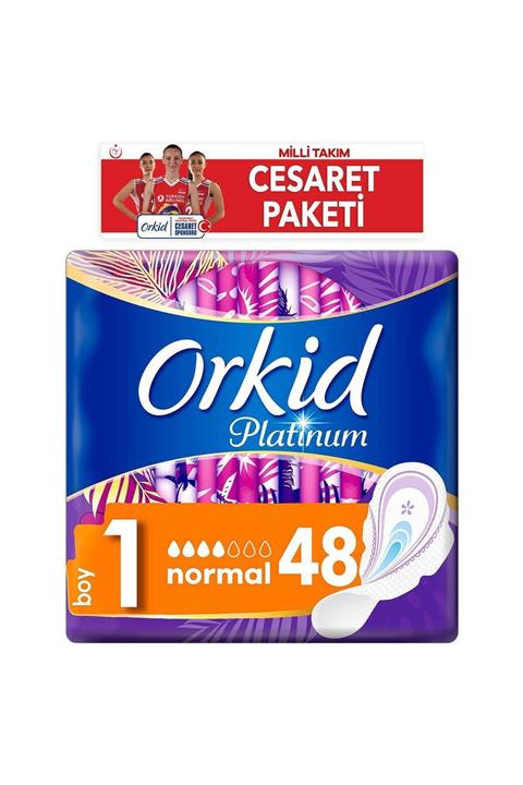 Orkid Platinum 48'li Normal Cesaret Paketi