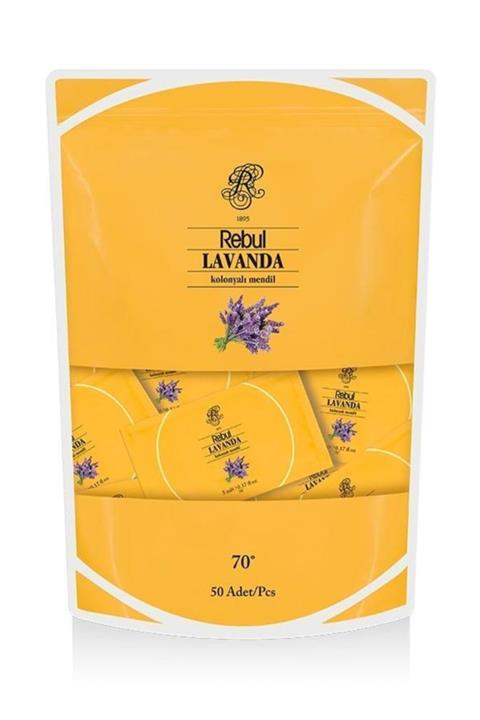 Rebul Lavanda 50lı Kolonyalı Mendıl Poset
