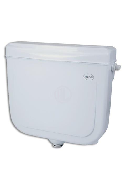 Visam Stoplu Klozet Üstü Rezervuar Spiral Dirsekli