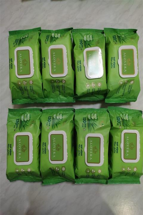 ALOVERA Islak Havlu 120li - 8x120li - 960 Adet