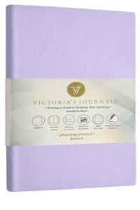 Victoria's Journals Smyth Pastel Defter 15x21 Cm Noktalı Mor