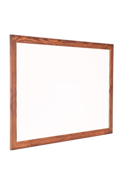 Chalky 120x210 Cm Beyaz Yazı Tahtası Ahşap Çerçeveli