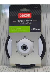 Dekor 1243 Zımpara Tabanı Cırıtlı 15cm