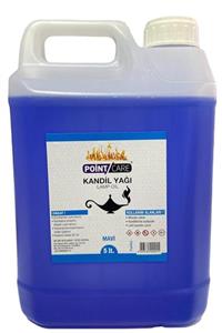 A POINT Point Care Mavi Kandil Yağı Kokusuz Dumansız Iç Mekan 5 Litre Gaz Lambası Yakıtı