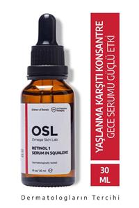 OSL Omega Skin Lab Retinol %1 Serum In Squalen 30 ml