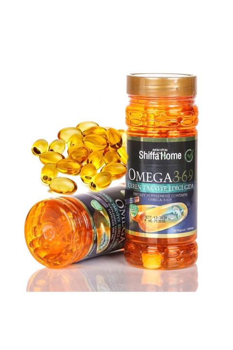 Shiffa Home Omega 3-6-9 Balık Yağı Hapı Aksu Vital