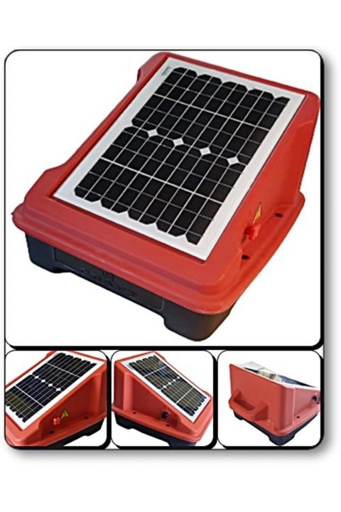 Craft Güneş Panelli Gece Gündüz Sensörlü Elektrikli Çit Makinası Domuz Ve Ayı Için