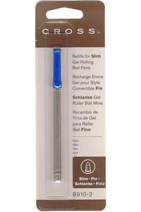 Cross Slim Roller İçin İnce Jel Roller Refill - Mavi