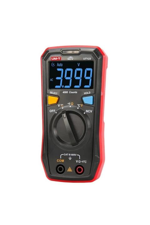 Unit Uni-t Ut123 Led Ekran Otomatik Multimetre