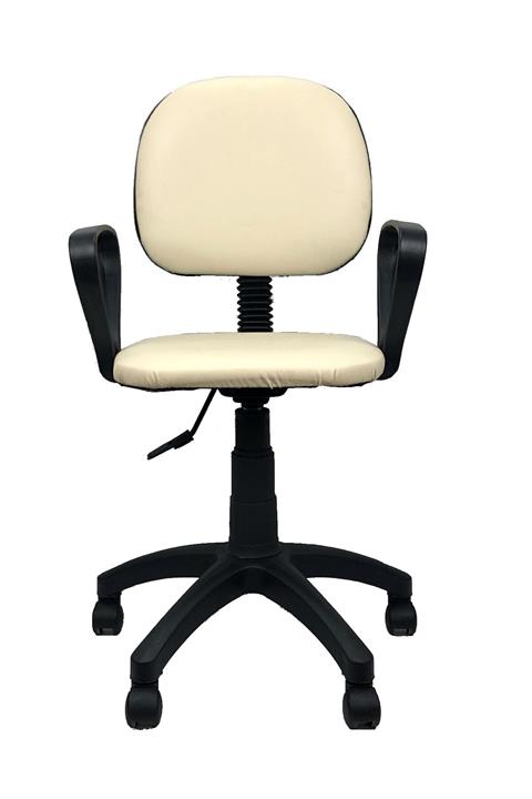 Aldecom Krem- Eko Sekreter Sandalyesi & Ofis Koltuğu, Ilkokul-öğrenci Bilgisayar Ders Çalışma Koltuğu