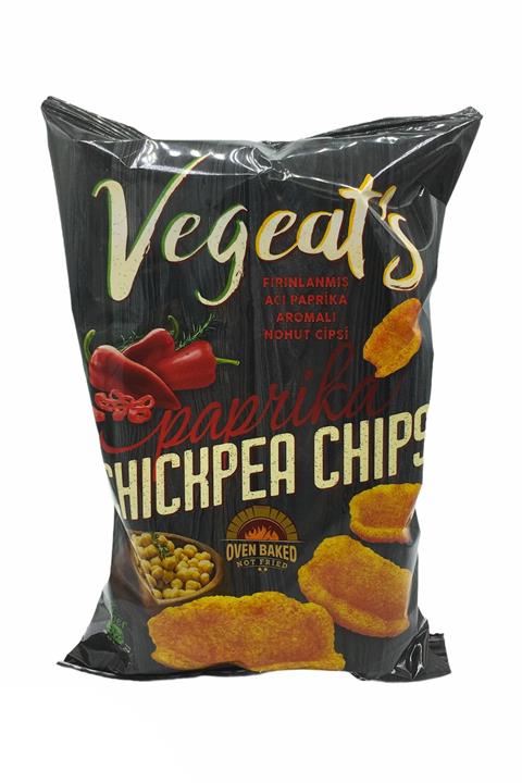 Vegeat's Fırınlanmış Acı Paprika Aromalı Nohut Cipsi 50 gr