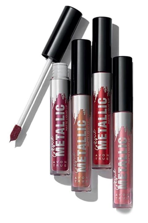 AVON True Creme Metallic Mat Likit Ruj RUJ0074