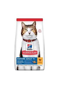 Hill's Yaşlı Kedi Maması Tavuklu Mature Adult + 7 Yaş Üzeri 3 Kg