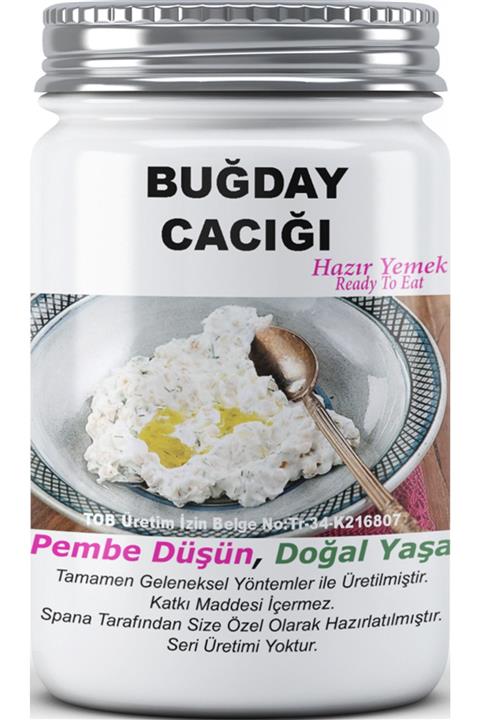 SPANA Buğday Cacığı Ev Yapımı Katkısız 330 gr