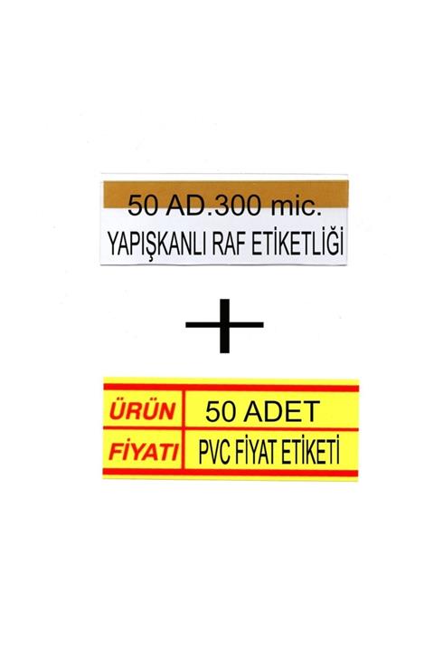 MT Pvc Arkası Yapışkanlı Raf Önü Fiyat Etiketliği + Silinebilir Fiyat Etiketi