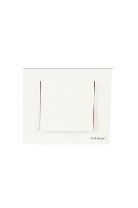 Netelsan Beyaz Anahtar 1 Adet