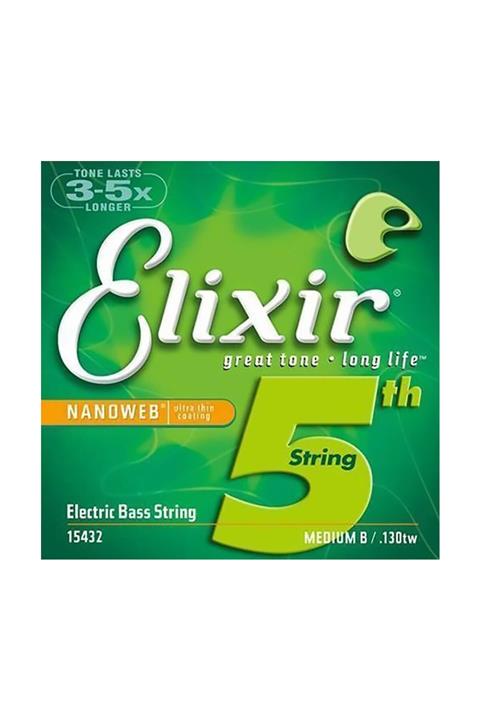 Elixir 130 Tek Bas Gitar Teli (15432)
