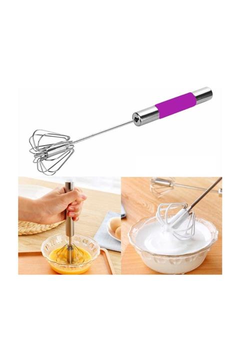 RoseRoi Çelik Basmalı Otomatik Çırpıcı