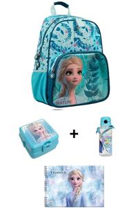 OTTONYA Frozen Lisanslı Ilkokul Çantası 4 Lü Set(beslenme+suluk+resim Defteri)