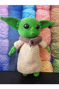 El örgüsü Amigurumi Yoda Bebek