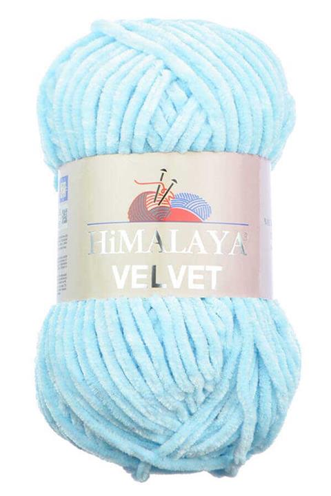 Himalaya Velvet Kadife Ip 90006 Bebe Mavi