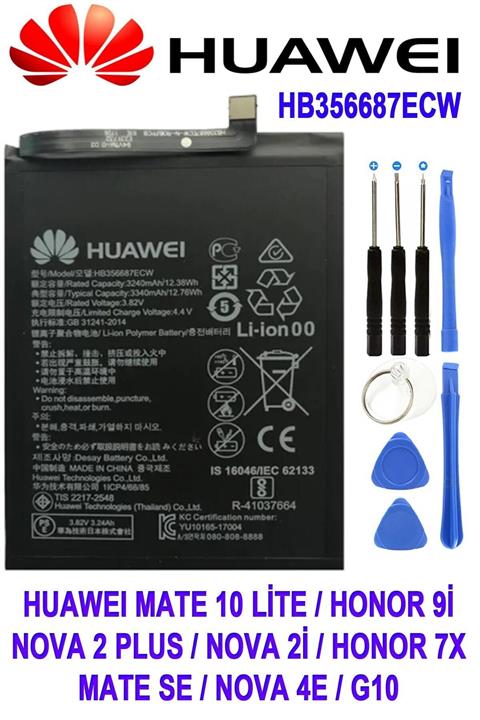 Ceykergsm Huawei Mate 10 Lite Batarya Pil + Tamir Seti Hb356687ecw