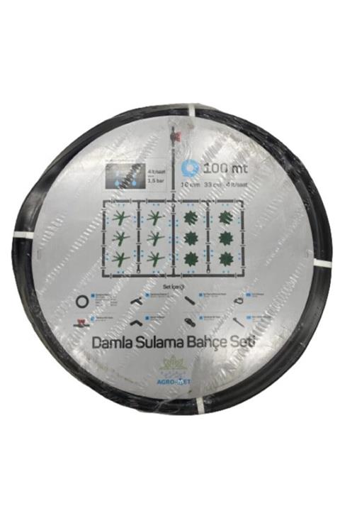 METSAN 200 Mt (100 Mt X 2 Adet) Damla Sulama Seti