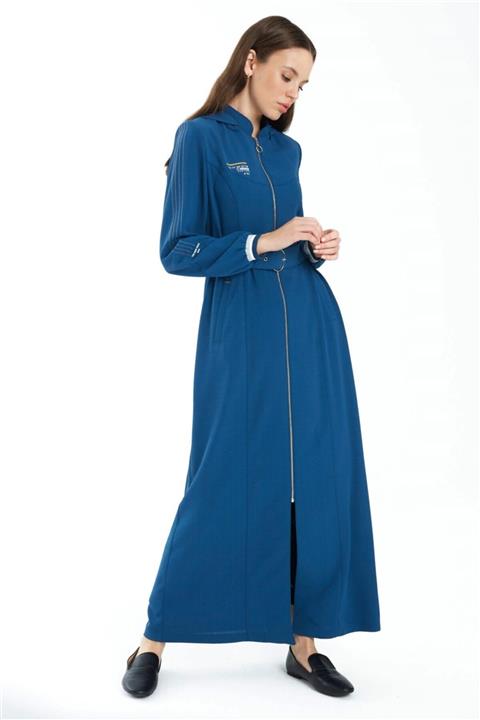 Zühre Estiva Pardesü Kadın İndigo