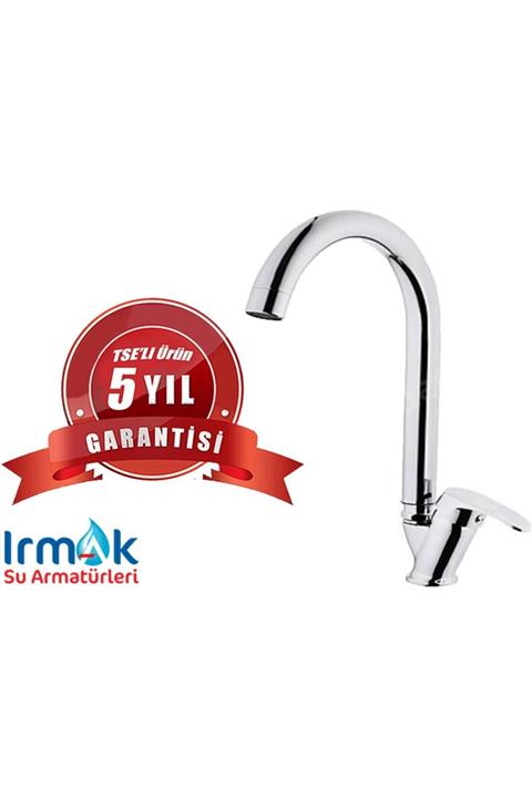 tesitay Irmak Mutfak Evye Bataryası Irmak Marka Mutfak Musluğu Kalın Borulu 5 Yıl Garantili