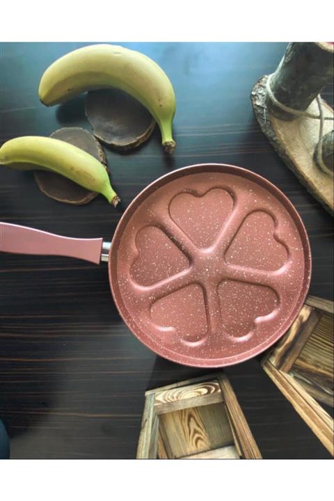 AKNUR PLASTİK -kalpli Pankek Tavası 26 Cm