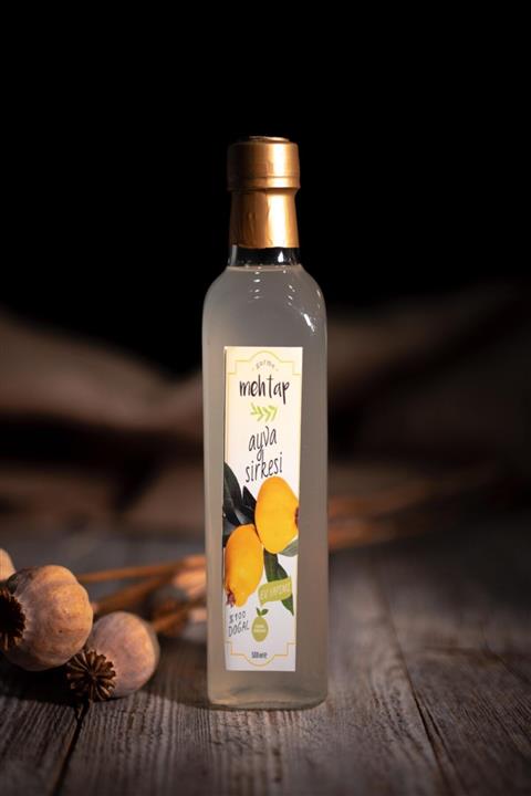 Mehtap Gurme Doğal Ayva Sirkesi 500 ml