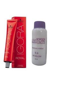 Igora Royal Saç Boyası 7.77 Kumral-yoğun Bakır 60 Ml + Liviton Mini Oksidan 20 Vol.