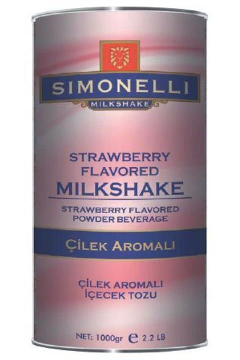 Simonelli -çilekli Milkshake-1000gr.